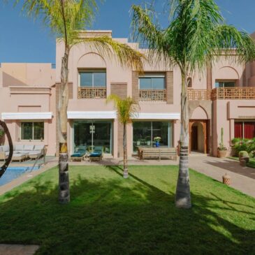 Golf Villa in Marrakech Villa des Arts at Amelkis