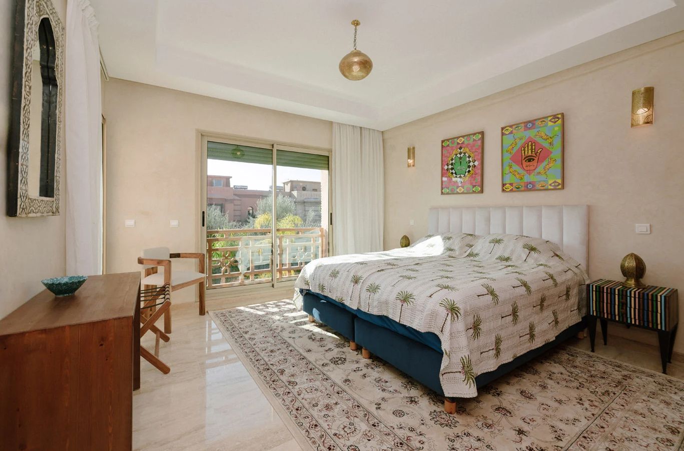 golf villa marakesh bedroom